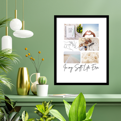 Soft-Life Era Printable Wall Art | Minimalist Self-Care Decor | Vision Board