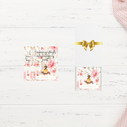 25 minimalist affirmation cards in soft life aesthetic for daily self-care routine