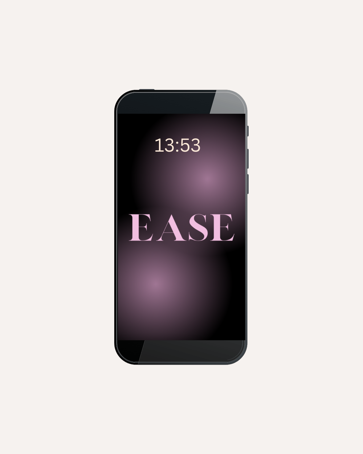EASE Digital Wallpaper | Motivational Wallpaper | Affirmation Lockscreen | Self Love Wallpaper for iPhone & Android