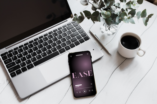 EASE Digital Wallpaper | Motivational Wallpaper | Affirmation Lockscreen | Self Love Wallpaper for iPhone & Android