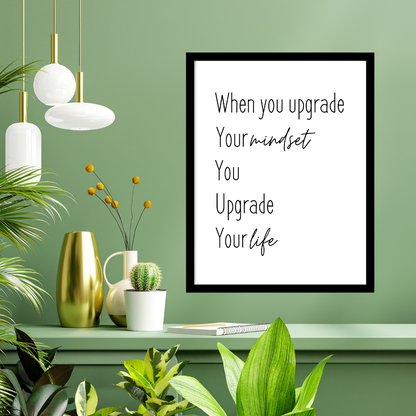 positive quote printable wall art for modern home decor