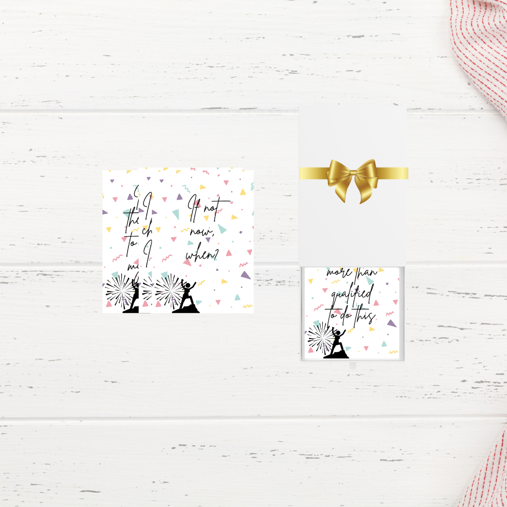 25 Affirmations to reach goals bundle | Digital Download | Motivational Affirmation Cards