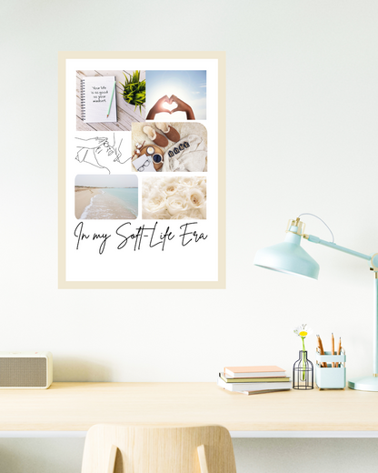 Soft-Life Era Printable Wall Art | Minimalist Self-Care Decor | Vision Board